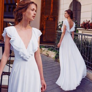 deep-v-neck-bridal-holiday-backless-wedding-dress