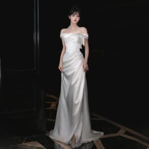 bridal-light-wedding-dress-womens-off-shoulder-toast-dress